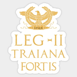 Legio II Traiana Fortis Roman Legion Sticker